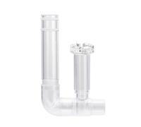 Hrtyvhin Écumoire de Surfaces d ' Aquarium pour bidons et filtres électriques Le dissolvant de protéines d ' Huile en/Acier Inoxydable Bloque Le dissolvant de Film d ' Huile de Graisse pour Aquarium
