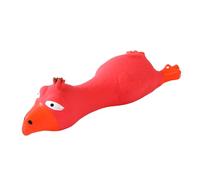 Hrtyvhin Ensemble de Jouets couinants pour Chien, Forme de Poulet de Dessin animé, adapté à la Dentition, Chiot, Chien en Peluche, Animal pour Grands Chiens