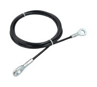 Hrtyvhin Fil d'acier résistant à l'usure, câble de poulie lisse et silencieux, accessoire de musculation pour la salle de sport et l'extérieur Installation facile du câble de salle de sport
