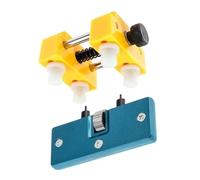 Hrtyvhin Kits d ' Outils d ' ouvreur de boîtier de Montre Professionnel avec Base de Installation Facile pour Un Projet d ' Entretien Efficace réglable pour la réparation