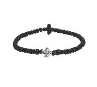 Hrtyvhin Le en Corde tressée Crucifix réglable tissé à la Main Assure Un Ajustement et Un Confort Parfaits pour Les activités religieuses Quotidiennes, Bijoux à chaîne de Poignet réglable