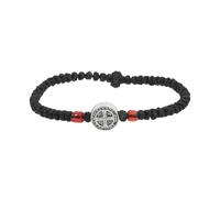 Hrtyvhin Le en Corde tressée Crucifix réglable tissé à la Main Assure Un Ajustement et Un Confort Parfaits pour Les activités religieuses Quotidiennes, Bijoux à chaîne de Poignet réglable