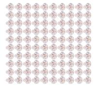 Hrtyvhin Lot de 100 fermoirs de Boucles d ' Oreilles en Silicone, Verrouillage sécurisé, remplacements pour Clous et Boucles d ' Oreilles Lourdes, Bouchons hypoallergéniques, Supports Lourds