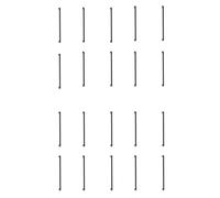 Hrtyvhin Lot de 20 dérailleurs de cadre de vélo hydrauliques - Manuel d'installation de l'intérieur du vélo - Circuits électriques - Accessoires pour vélos - Gestion des câbles