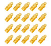 Hrtyvhin Lot de 20 grandes pinces de tente - Forte adhérence - Coupe-vent - Clip de fixation pour abri de camping - Clip coupe-vent