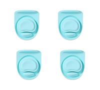 Hrtyvhin Lot de 4 bouchons d'étanchéité en silicone, bouchons anti-fuite, bouchons de bouchon, bouteilles d'eau, pièce de rechange, joint anti-fuite