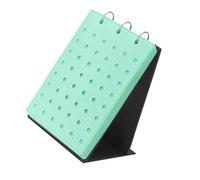 Hrtyvhin Organisateur de bijoux portable et robuste pour boucles d'oreilles, colliers, bagues de grande capacité, organisation de la maison, affichage de broches