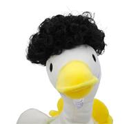 Hrtyvhin Perruques pour animaux de compagnie, postiche d'oie, décoration de costume avec design pour différentes occasions et nouveautés, tenues, perruques de déguisement