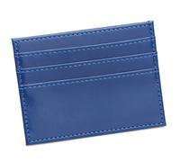 Hrtyvhin Porte-Cartes de Visite Classique en Cuir PU Surfaces Lisses et organisateurs de Construction Solides pour Portefeuille Professionnel en Cuir PU