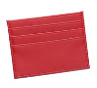 Hrtyvhin Porte-Cartes de Visite Classique en Cuir PU Surfaces Lisses et organisateurs de Construction Solides pour Portefeuille Professionnel en Cuir PU