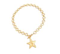 Hrtyvhin Romance amour symbole clavicule chaîne étoile OT fermoir pendentif collier en alliage de fer charme bijoux pour un usage quotidien pièce de bijoux à la mode