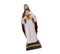 Hrtyvhin Sculpture chrétienne en résine, Figurine sacrée du Saint-Père Mère pour Espace de prière et Utilisation éducative, décoration d ' église à Domicile, Statue de décoration d ' église