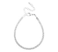 Hrtyvhin sophistiqué en d ' Acier et, Fermeture réglable, Bijoux à la Mode, chaîne de Poignet pour Un Port à Long Terme, Bijoux de Poignet Confortables