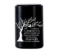 Hrtyvhin Urne de Cercueil commémoratif Minuscule en Acier Inoxydable Porte-Cendres pour Animaux de Compagnie Arbre à Papillon symbolisme urne Cercueil Pot Arbre/boîte de crémation de Papillon