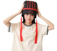 Hrtyvhin Zhuge Liang Chapeaux anciens chinois avec broderie pour cosplay, reconstitutions historiques et accessoires photo