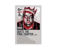 HRUERYWRBTT Biggie Smalls Duets The Final Chapter Poster esthétique sur toile vintage décorative pour salon, chambre à coucher, 20 x 30 cm, sans cadre