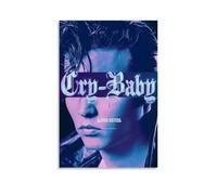 HRUERYWRBTT Cry-Baby Poster mural esthétique sur toile style vintage pour salon, chambre à coucher, 20 x 30 cm, style sans cadre