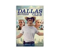HRUERYWRBTT Dallas Buyers Club Affiches murales esthétiques sur toile vintage - Peinture décorative pour salon, chambre à coucher - 60 x 90 cm - Style rétro - Sans cadre