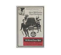 HRUERYWRBTT Poster de Thomas Crown Affair - Impression sur toile vintage - Décoration pour salon, chambre à coucher - 30 x 45 cm - Style rétro - Sans cadre