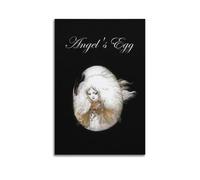 HRUERYWRBTT Poster décoratif sur toile représentant un œuf d'ange - Impression sur toile vintage - Décoration pour salon, chambre à coucher - 50 x 75 cm - Style sans cadre