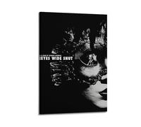 HRUERYWRBTT Poster du film « Eyes Wide Shut » - Impression sur toile vintage - Décoration pour salon, chambre à coucher - 60 x 90 cm - Style cadre