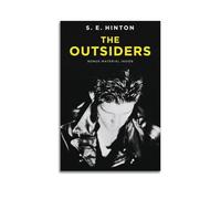 HRUERYWRBTT The Outsiders Poster mural esthétique sur toile style vintage pour salon, chambre à coucher, 30 x 45 cm, sans cadre