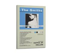 HRUERYWRBTT THE SMITHS Poster mural esthétique sur toile vintage pour salon, chambre à coucher, décoration avec cadre 20 x 30 cm