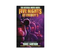 HRUINFSPO Poster Five Nights at Freddy's sur toile - Impression artistique moderne - Décoration pour salon, chambre à coucher - Poster élégant - 50 x 75 cm - Style sans cadre