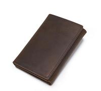 HRWLY Brosse antivol d'argent en Cuir véritable for, 30% de réduction, Portefeuille Multi-Fentes, Court rétro en Cuir de Cheval Fou