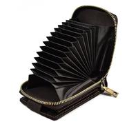 HRWLY Pitot - Sac à Cartes en Cuir de Vache, Couche supérieure, Portefeuille for permis de Conduire, for Femmes et