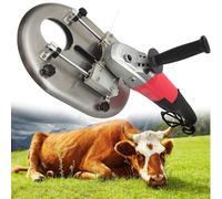 Hrxllb Écorneur électrique amélioré 1700 W pour bovins, chèvres, 110 V, 8500 PRM, pour bétail, moutons, outils d'élevage