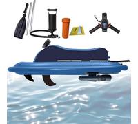 Hrxllb Kit de motorisation pour Sup Gonflable avec Scooter sous-Marin de 500 W, Bateau à Moteur électrique de 3 à 9 km/h, Jet Ski, Bateau Gonflable, Kayak de plongée et Planche de Paddle(16A)