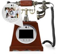 Hrxllb Livre d'or Audio de Mariage 128Go Enregistrement HD de Messages vidéo personnalisés Livre de Messages Préservez Vos Occasions spéciales pour Une variété d'occasions de fête(A)