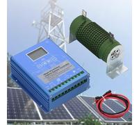 Hrxllb Régulateur de charge solaire hybride éolien 4000 W/6000 W/8000 W/10000 W, 12 V/24 V/48 V, régulateur de boost hybride éolien, panneau solaire pour générateurs d'éoliennes (48 V, 4000 W)