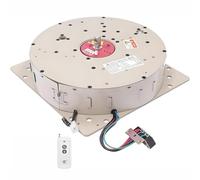 Hrxllb Système de levage électrique pour lustre,Lève-Lustre électrique, Treuil De Levage Pour Luminaires, Avec Télécommande, Hauteur D'utilisation De 6 M, Pour Hauts Plafonds.(Withcover,220lbs)