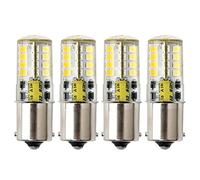 HRYSPN 4PCS Ampoule P21w Led 1156 ba15s 12v, 5 W Blanc froid 6000 K 500lm Blanc 6000K, Feu Recul,Frein Lampe RV, Bateau, Paysages, etc
