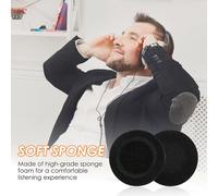 HRYU-4 Coussinets De Rechange En Mousse Compatibles Avec Casques Senn-Heiser Epos Pc 2/Pc 3 Chat/Pc 5/Pc 7 Usb/Pc 8 Usb