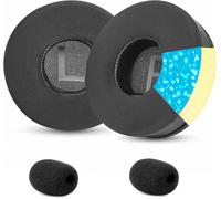 HRYU-Coussinets De Rechange En Gel Rafraîchissant Compatibles Avec Poly Voyager 4310 Uc/4320 Uc/Voyager Focus Uc/Voyager Focus 2 Uc Usb-A Coussinets D'Oreille En Mousse À Mémoire De Forme