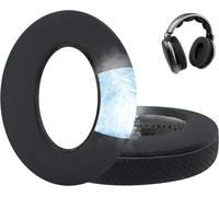 HRYU-Coussinets De Remplacement En Gel Rafraîchissant Pour Sennheiser Hd650,Hd660 S,Hd660S2,Hd600,Hd6Xx,Hd58X,Hd580,Hd565,Hd545,Hd535,Avec Tissu En Soie Glacée(Noir)