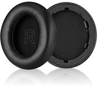 HRYU-Coussinets De Remplacement Professionnels Pour Anker Soundcore Life Q30/Q35,Mousse À Mémoire De Forme Premium Et Revêtement En Peau Protéinée (Noir)