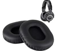 HRYU-Coussinets D'Oreille De Rechange M50X Compatibles Avec Audio Technica Ath M50X M50Xbt M50Rd M40X M30X M20X Msr7 Sx1