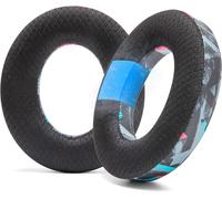 HRYU-Coussinets D'Oreille En Gel Rafraîchissant Freeze Momentum 4 Pour Casque Supra-Auriculaire Sans Fil Sennheiser Momentum 4 Par Wicked Cushions - Améliorez Le Confort Et L'Épaisseur 90'S Black