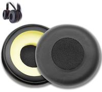 HRYU-Coussinets D'Oreille,Oreillettes De Remplacement Pour Jabra Evolve 75+ 65+ 40 30Ii 20Se 20 Prime Coussinets Casque Avec Cuir Protéine Et Mousse À Mémoire Haute Densité Doux Et Confortable Noir