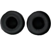 HRYU-Coussinets D'Oreille Pour Jabra Pro 9400/9450/9460/9465/9470/920/925/929/930 Casque,Oreillette De Remplacement Pour Jabra Biz 2400/Biz 2400Ii/Biz 1500/Gn2000/Uc Voice 550,Cuir Souple (Noir)