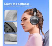 HRYU-Defean Dt990 Dt880 Coussinets De Rechange Compatibles Avec Casques Beyerdynamic Dt990/Dt880/Dt770 Pro (Gris)