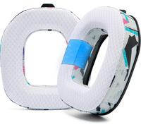 HRYU-Freeze A40 - Coussinets De Gel De Refroidissement De Rechange Pour Astro A40 Tr Uniquement,Fabriqués Par Wicked Cushions,Durabilité,Épaisseur Et Isolation Phonique Améliorées 90'S White