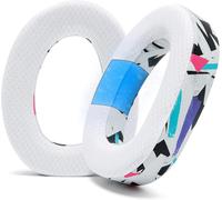 HRYU-Freeze Epos H6 Pro - Coussinets En Gel De Refroidissement Pour Epos H6 Pro/Sennheiser Gsp 600/Gsp500/Gsp550/Gsp670,Fabriqués Par Wicked Cushions - Améliore Le Confort 90'S White
