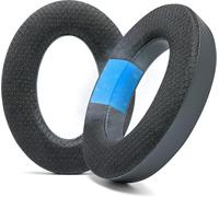 HRYU-Freeze Pc38X - Coussinets En Gel De Refroidissement Pour Sennheiser Pc38X/Pc37X/Hd599/Hd598/ Game One Et Plus,Fabriqués Par Wicked Cushions - Confort Et Durabilité Accrus Black
