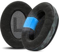 HRYU-Freeze V2 Cloud Alpha - Coussinets D'Oreille En Gel Refroidissant Inclinés Pour Hyperx Cloud Alpha Et Autres Casques,Par Wicked Cushions Nouveau Tissu Refroidissant Freeze V2 Black Camo