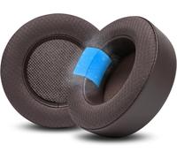 HRYU-Freeze Virtuoso - Oreillettes En Gel De Refroidissement En Tissu Hybride Pour Casque De Jeu Corsair Virtuoso Par Wicked Cushions - Épaisseur Et Isolation Acoustique Améliorées Brown